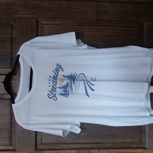 Life is Good white graphic T size xxl